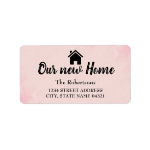 Our New Home Label