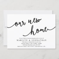 Our new home, Rustic Housewarming party