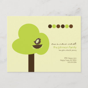 Our New Nest Moving Postcard