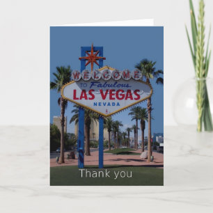 Our newest 2010 Las Vegas Thank you Card