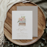 Our Next Chapter | Neutral Storybook Baby Shower