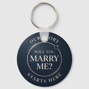 Our Next Chapter Personalised Love Keepsake Key Ring