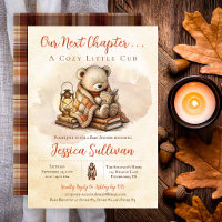 Our Next Chapter Teddy Bear Cub Fall Baby Shower