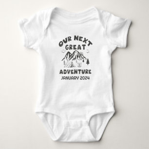 Our next Great Adventure Personalised Baby Bodysuit