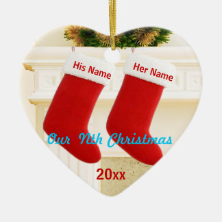 Our Nth Christmas Ceramic Tree Decoration