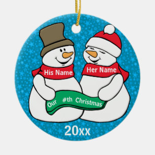 Our Nth Christmas Ceramic Tree Decoration