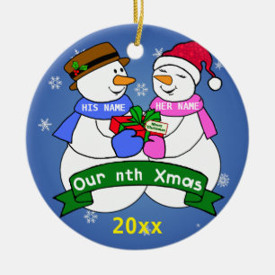 Our Nth Christmas Ceramic Tree Decoration