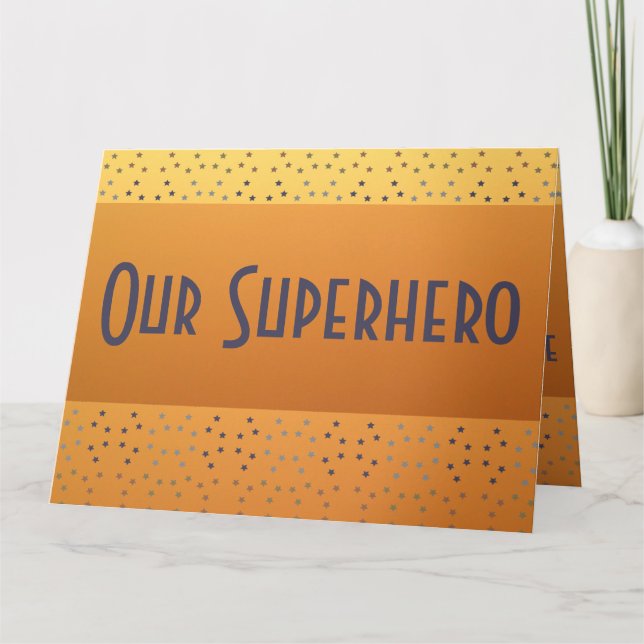 Our Nurse Thank You Card (Front)