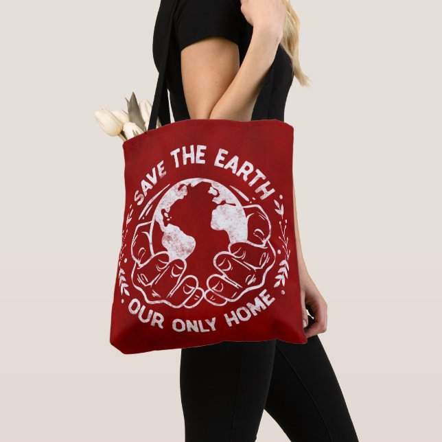 Our only home tote bag (Close Up)