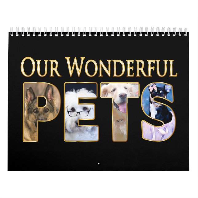 Our Pets Calendar, Dogs at their Best Calendar (Cover)