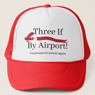 Our president is ignorant trucker hat. hat