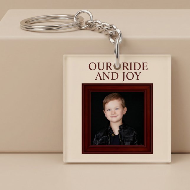 Our Pride And Joy Personalised Child Photo Key Ring (Creator Uploaded)