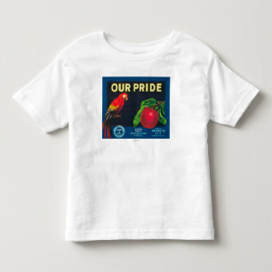 Our Pride Apple Label - Washington State Toddler T-Shirt
