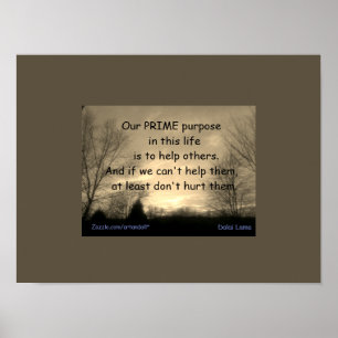 OUR PRIME PURPOSE  POSTER