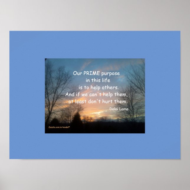 OUR PRIME PURPOSE POSTER (Front)