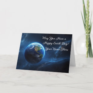 Our Sapphire Home in Space Holiday Card