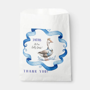 Our Silly Goose Is Turning One Birthday Guestbook Favour Bags
