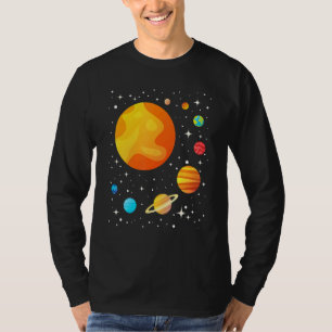 Our Solar System Astronomy Galaxy Astronomer Scien T-Shirt