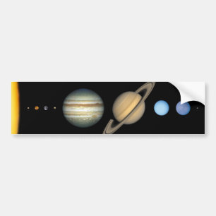 Our solar system bumper sticker