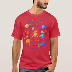 Our Solar System Science Education - Galaxy Space  T-Shirt