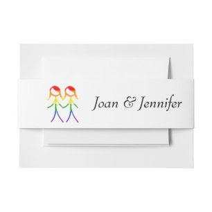 Our Special Day Invitation Belly Band