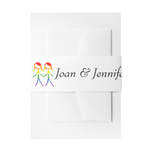 Our Special Day Invitation Belly Band