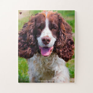 Our Springer Dog Our Family Pet Jigsaw Puzzle