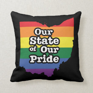 Our State of Our Pride   Ohio Cushion