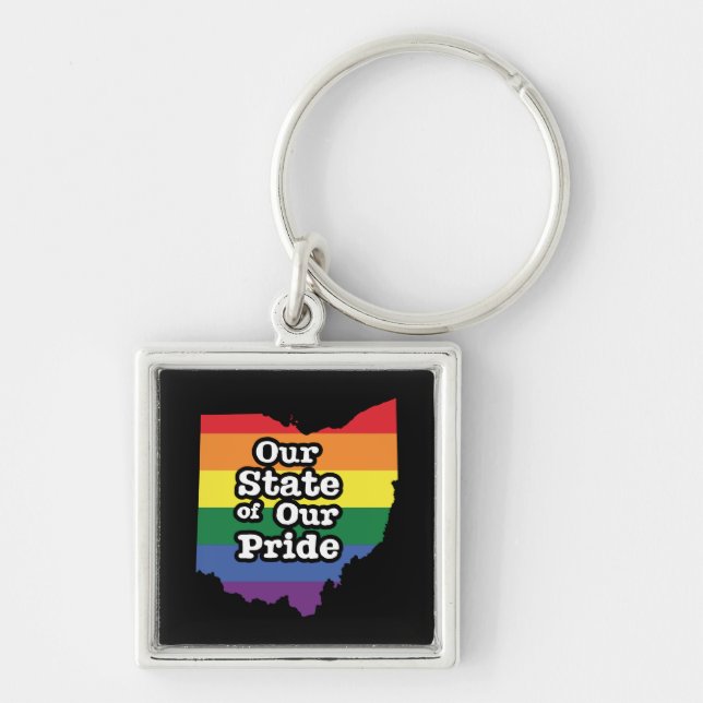 Our State of Our Pride | Ohio Key Ring (Front)