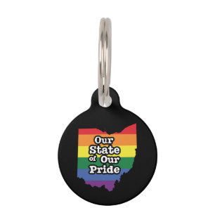 Our State of Our Pride   Ohio Pet Tag