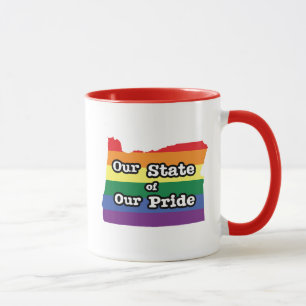 Our State of Our Pride Oregon Mug