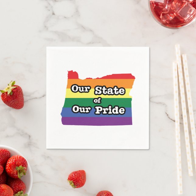 Our State of Our Pride | Oregon Napkin (Insitu)