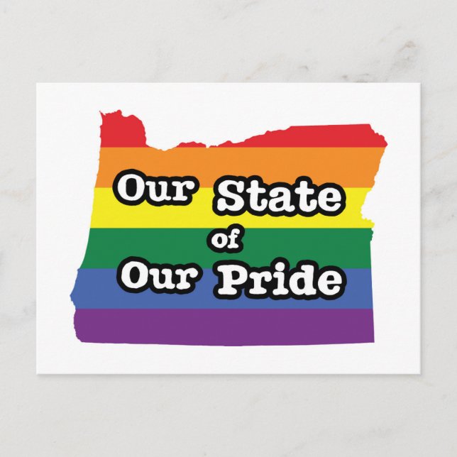 Our State of Our Pride | Oregon Postcard (Front)