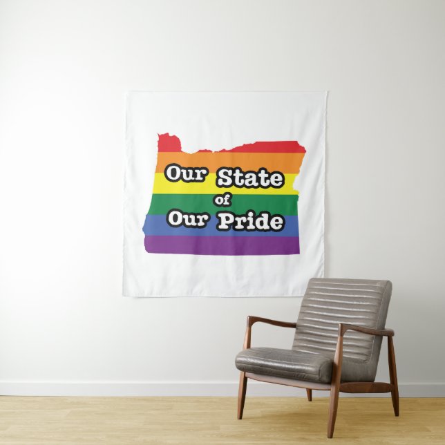 Our State of Our Pride | Oregon Tapestry (In Situ)