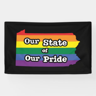 Our State of Our Pride Pennsylvania Banner