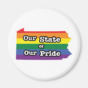 Our State of Our Pride Pennsylvania Magnet