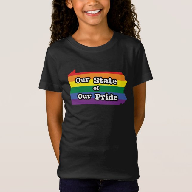 Our State of Our Pride | Pennsylvania T-Shirt (Front)