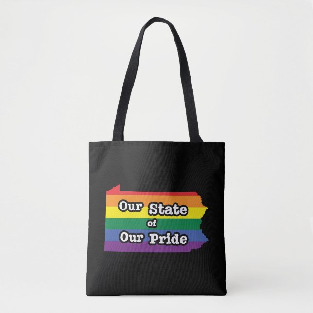 Our State of Our Pride | Pennsylvania Tote Bag (Front)