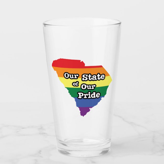 Our State of Our Pride | South Carolina Glass (Front)