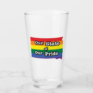 Our State of Our Pride South Dakota Glass