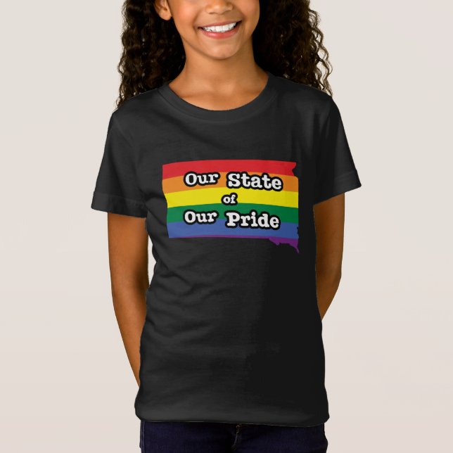 Our State of Our Pride | South Dakota T-Shirt (Front)