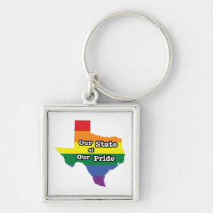 Our State of Our Pride   Texas Key Ring