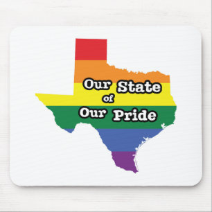 Our State of Our Pride Texas Mouse Pad