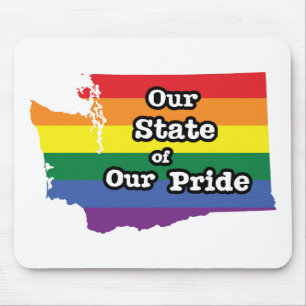 Our State of Our Pride Washington Mouse Pad