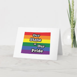 Our State of Our Pride Wyoming Card