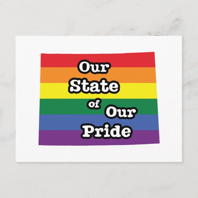 Our State of Our Pride | Wyoming Postcard (Front)