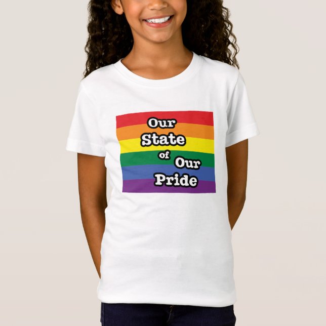 Our State of Our Pride | Wyoming T-Shirt (Front)