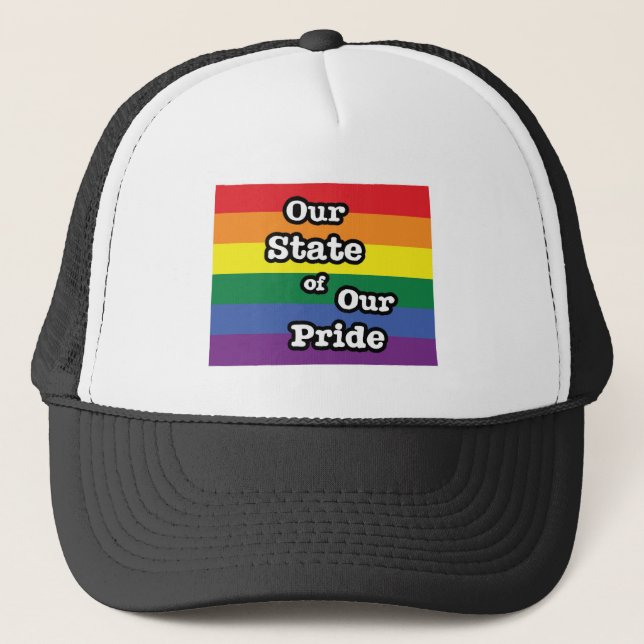 Our State of Our Pride | Wyoming Trucker Hat (Front)