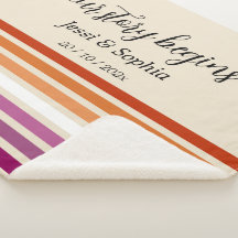 Our Story Begins Sunset Lesbian Flag