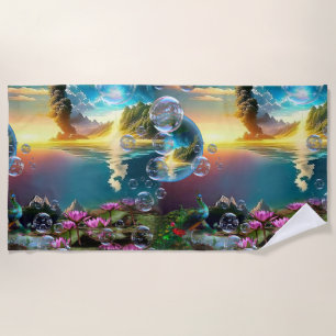 Our Sun is a Star and a Giver of Life Beach Towel